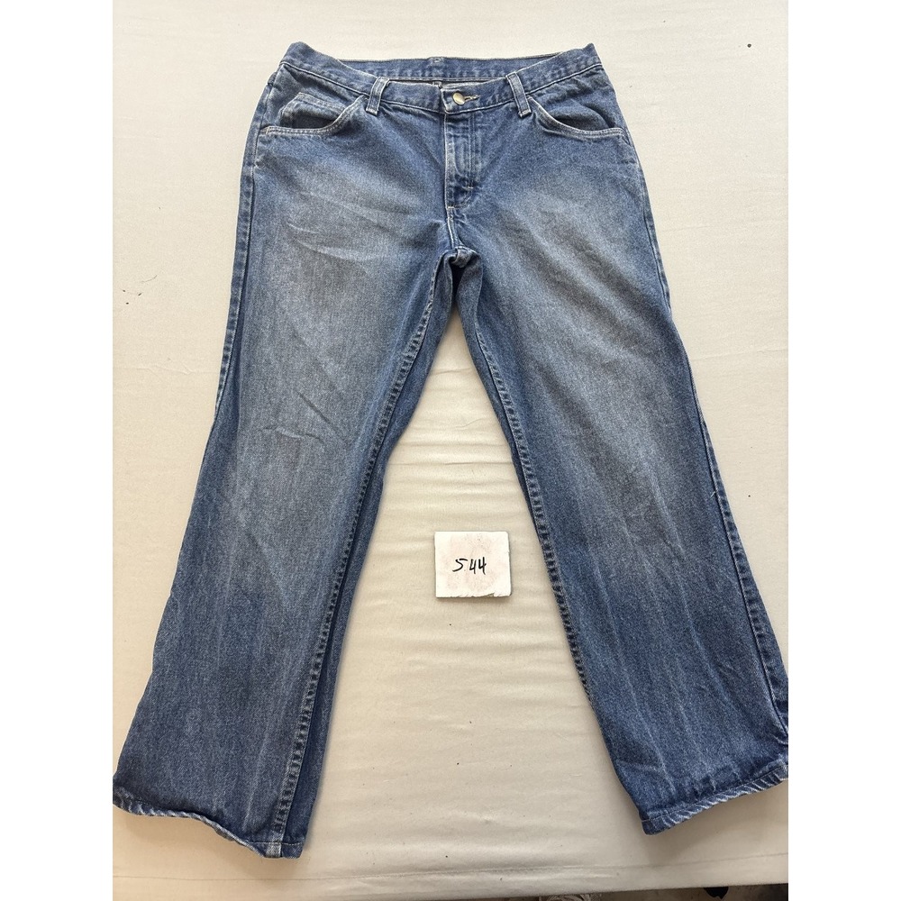 Workrite FR Flame Resistant Denim Jeans Mens PE-WSD4 Blue PPE Work Pants 34x26